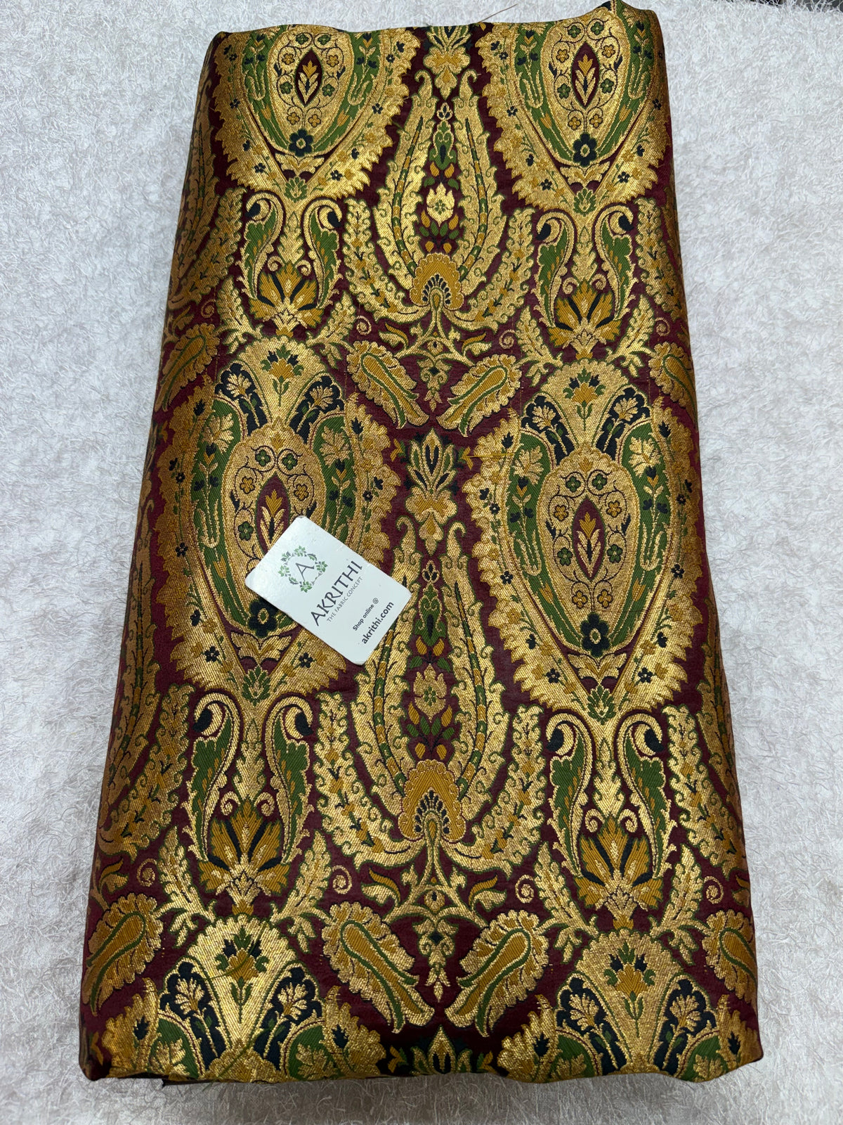Pure Banarasi Kim khwab fabric