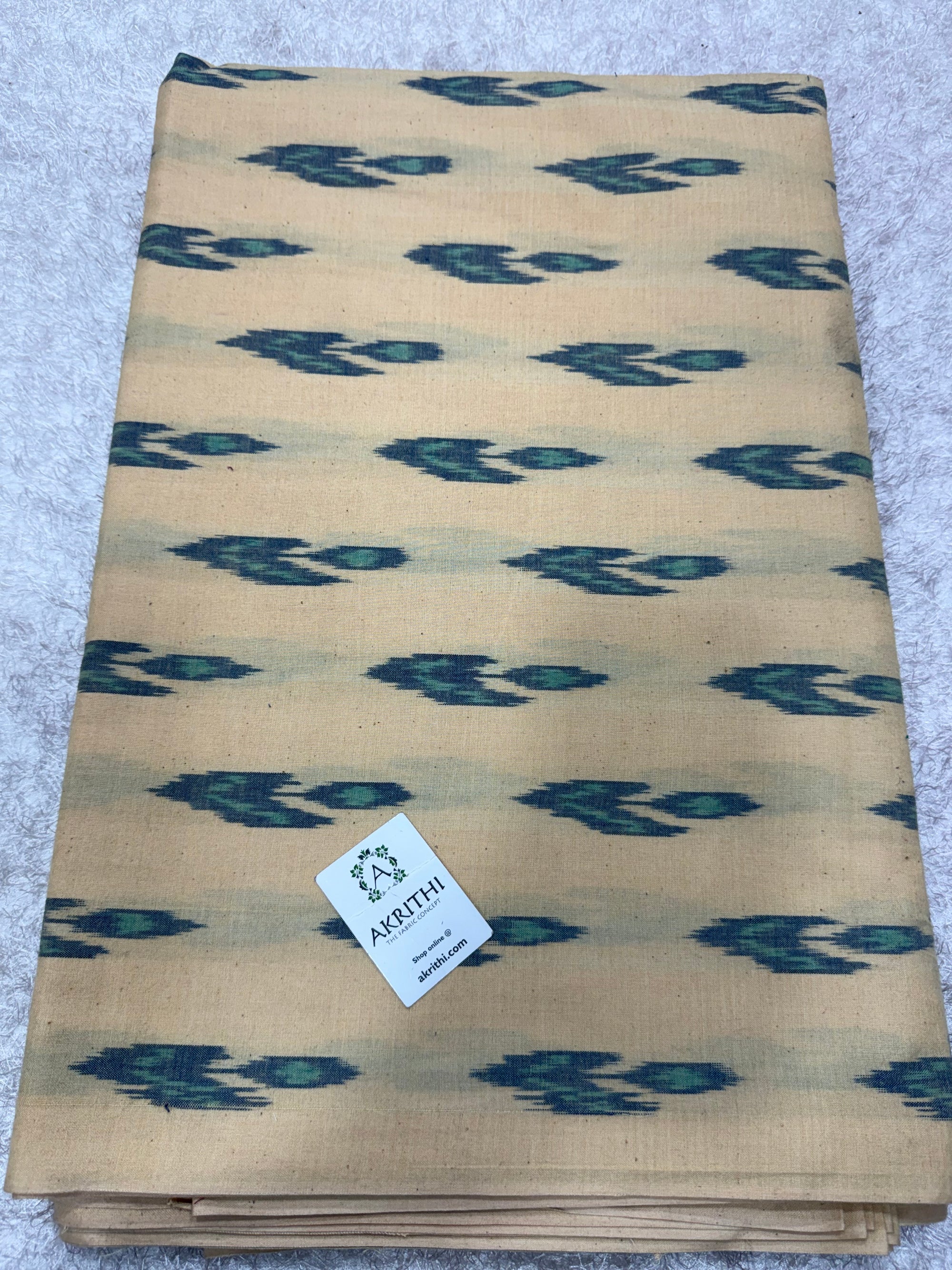 Pochampally Ikat pure cotton fabric