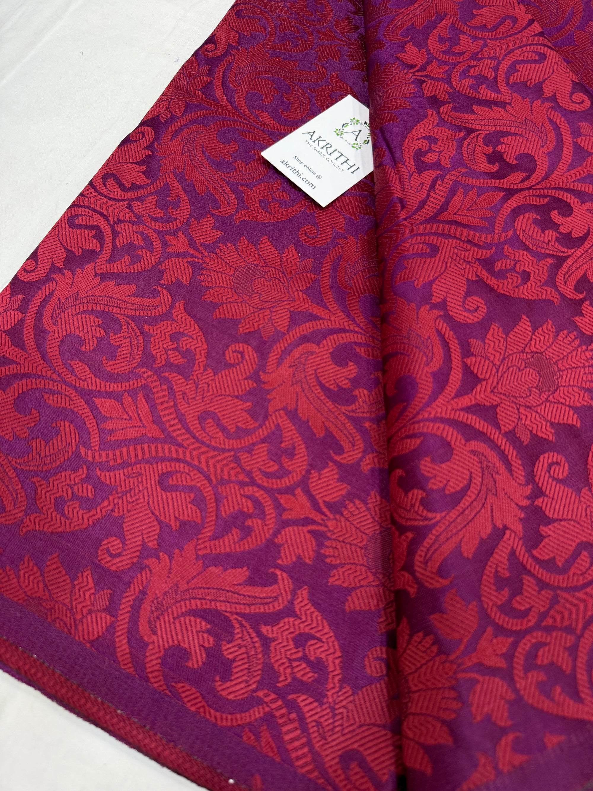Pure Banarasi brocade fabric