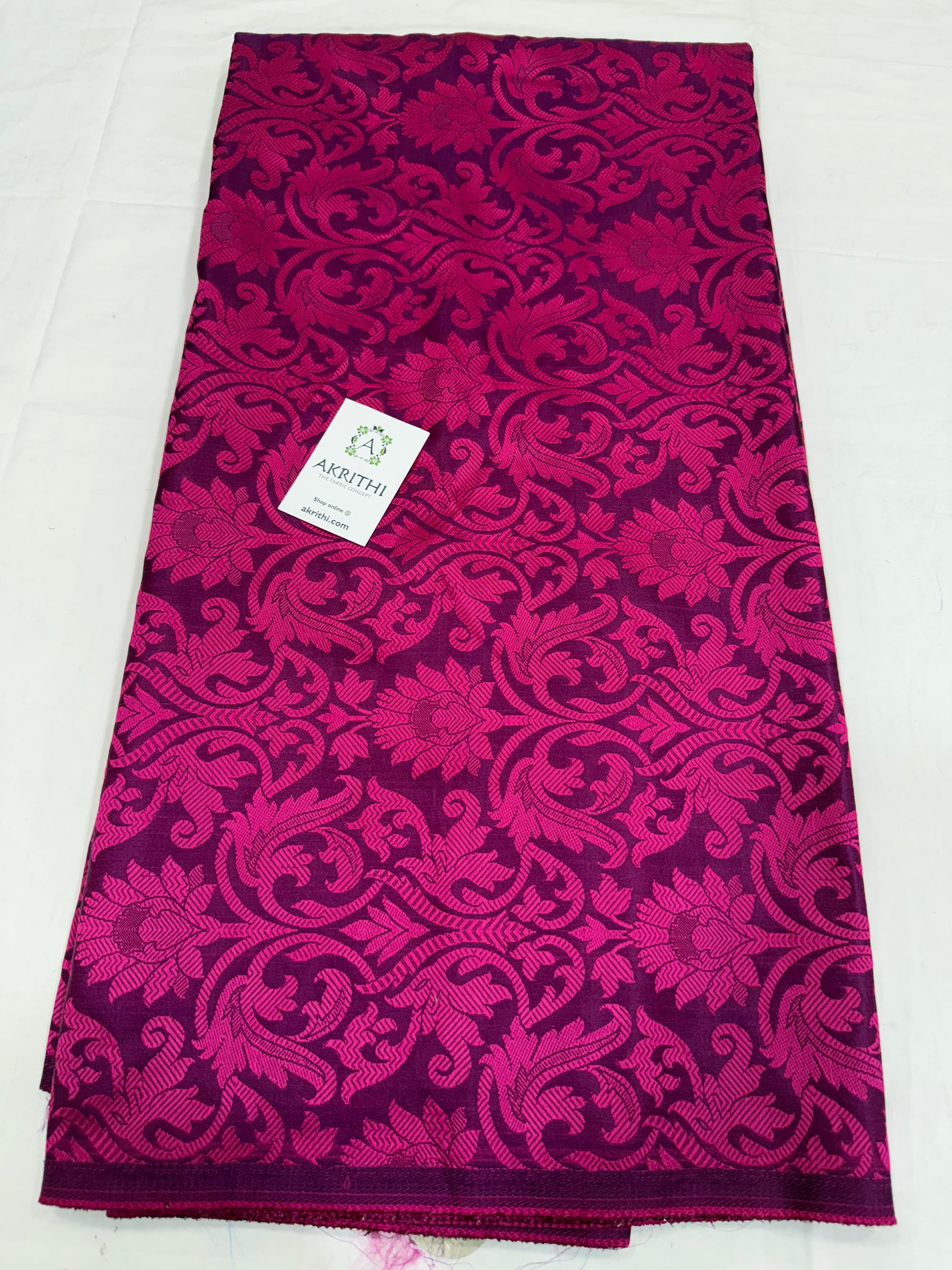Pure Banarasi brocade fabric