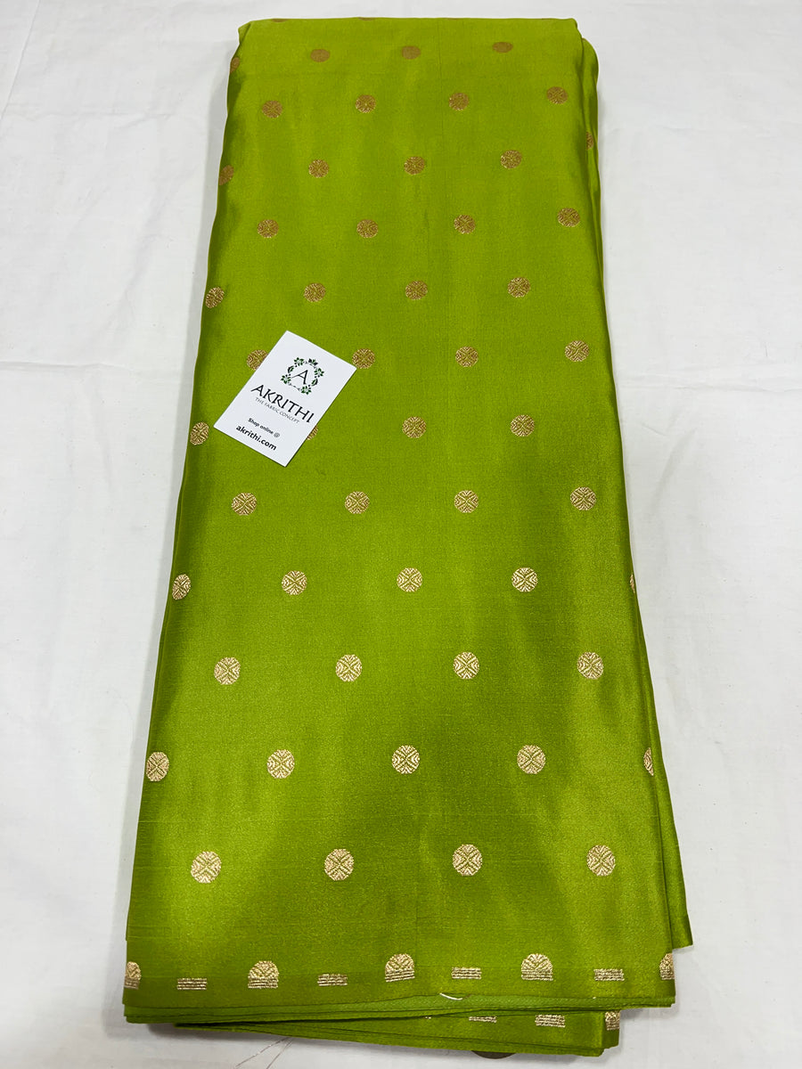 Pure Banarasi brocade fabric