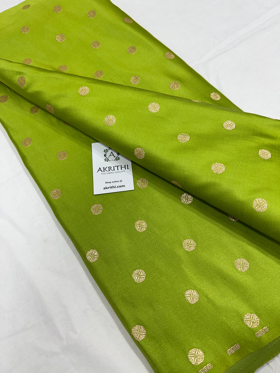 Pure Banarasi brocade fabric