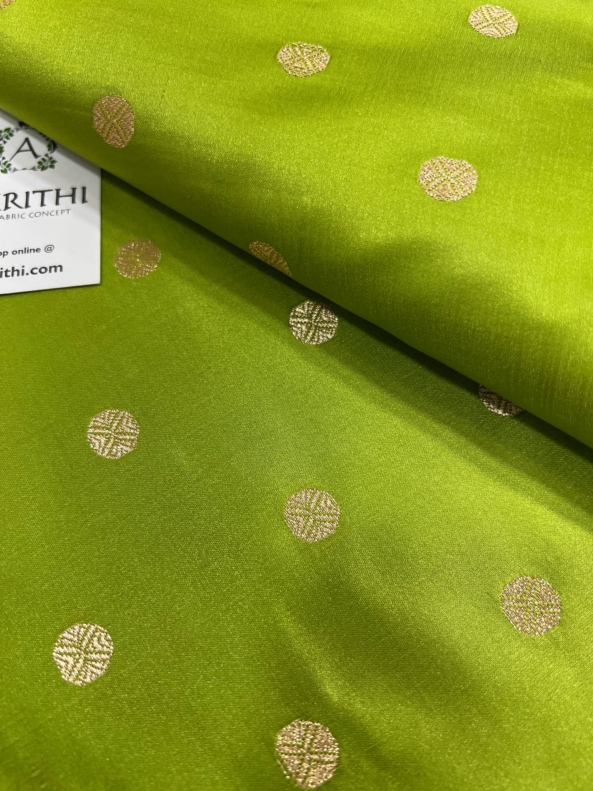 Pure Banarasi brocade fabric