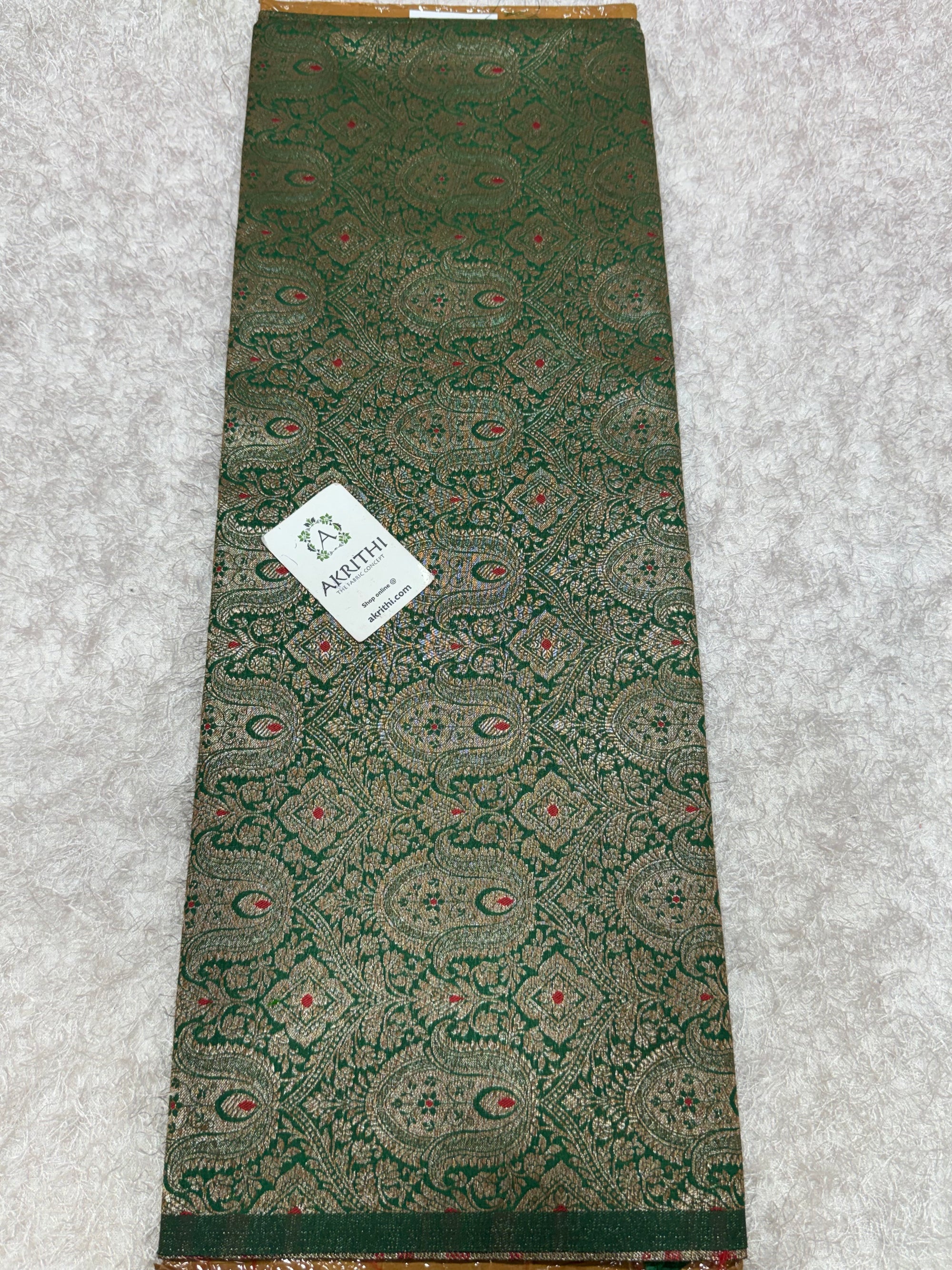 Pure Banarasi brocade fabric