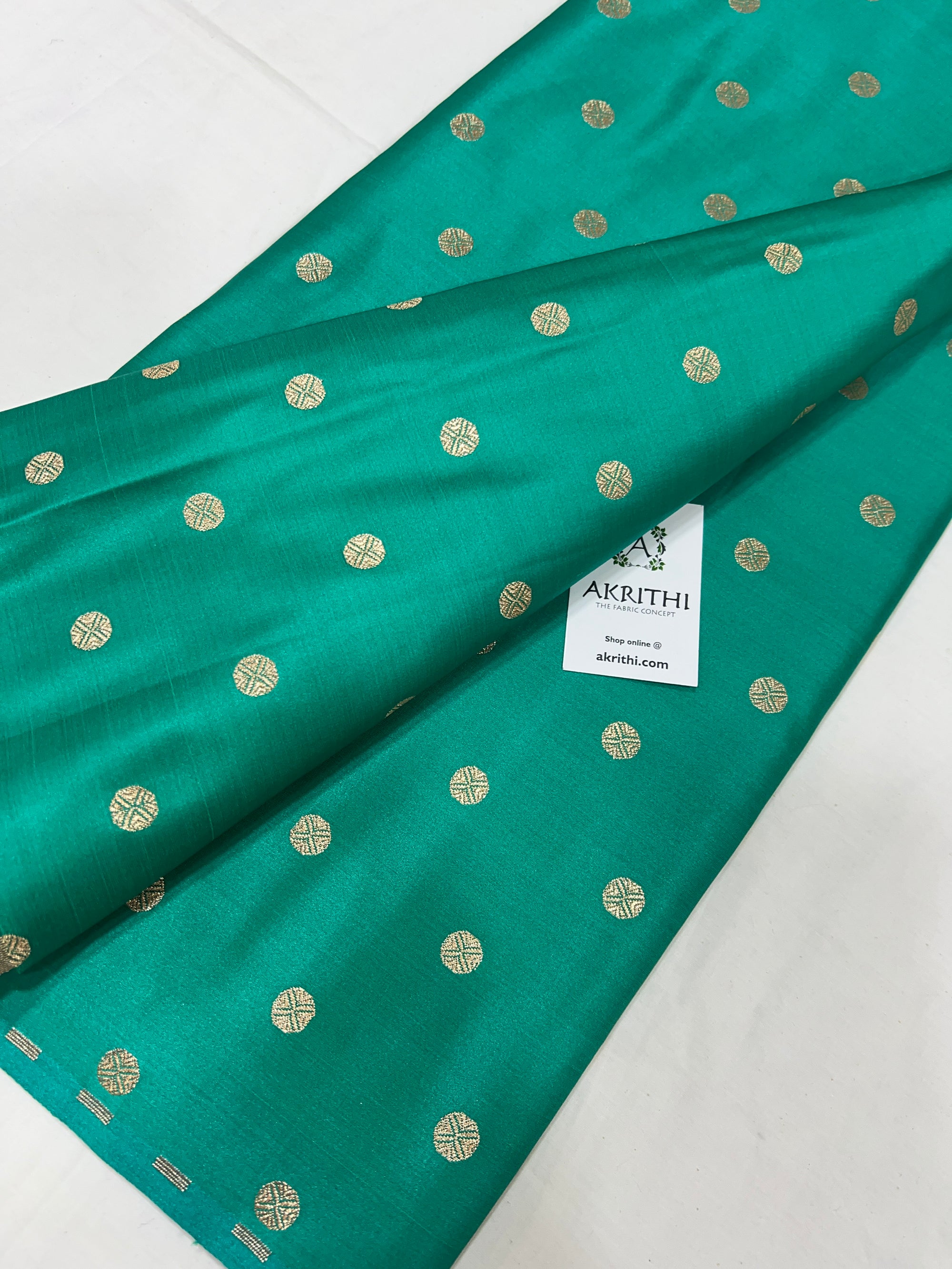 Pure Banarasi brocade fabric