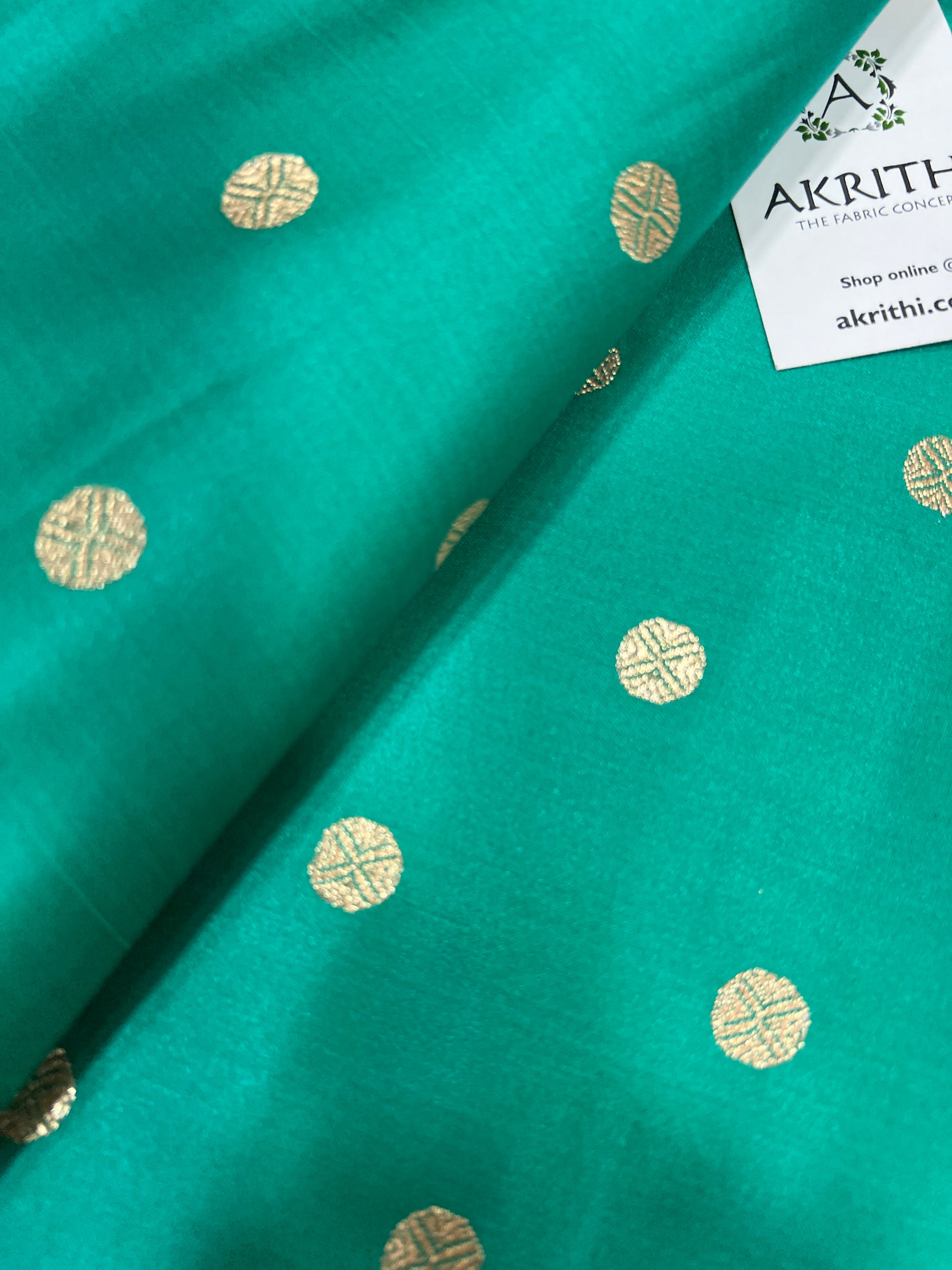 Pure Banarasi brocade fabric