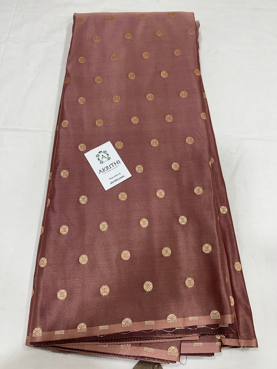 Pure Banarasi brocade fabric