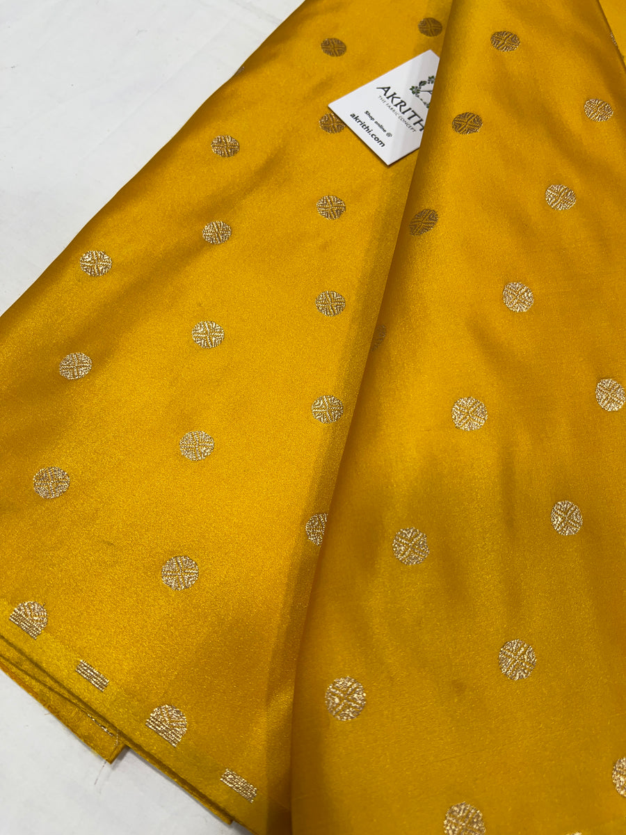 Pure Banarasi brocade fabric