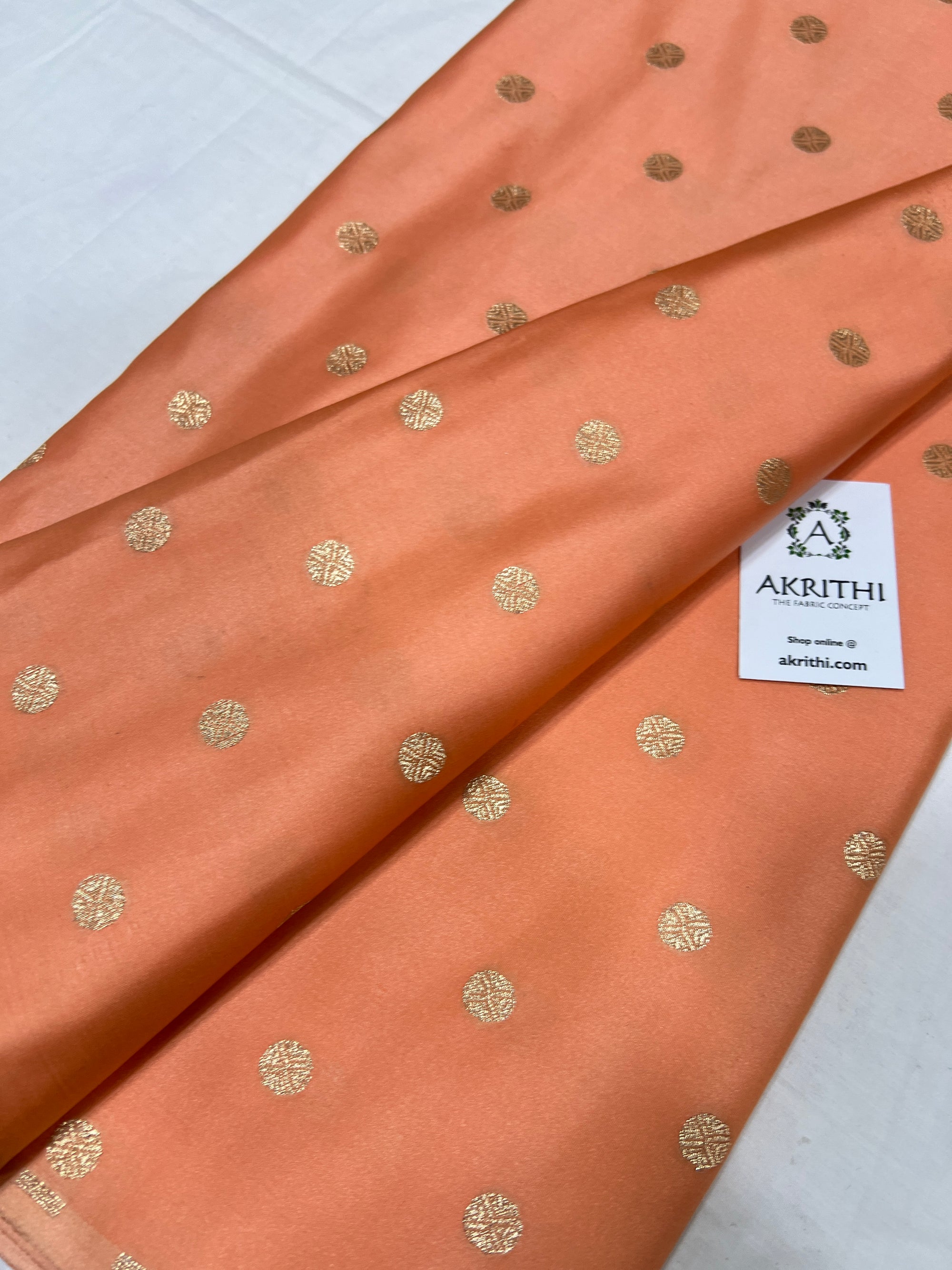 Pure Banarasi brocade fabric