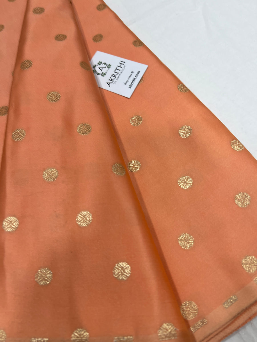 Pure Banarasi brocade fabric