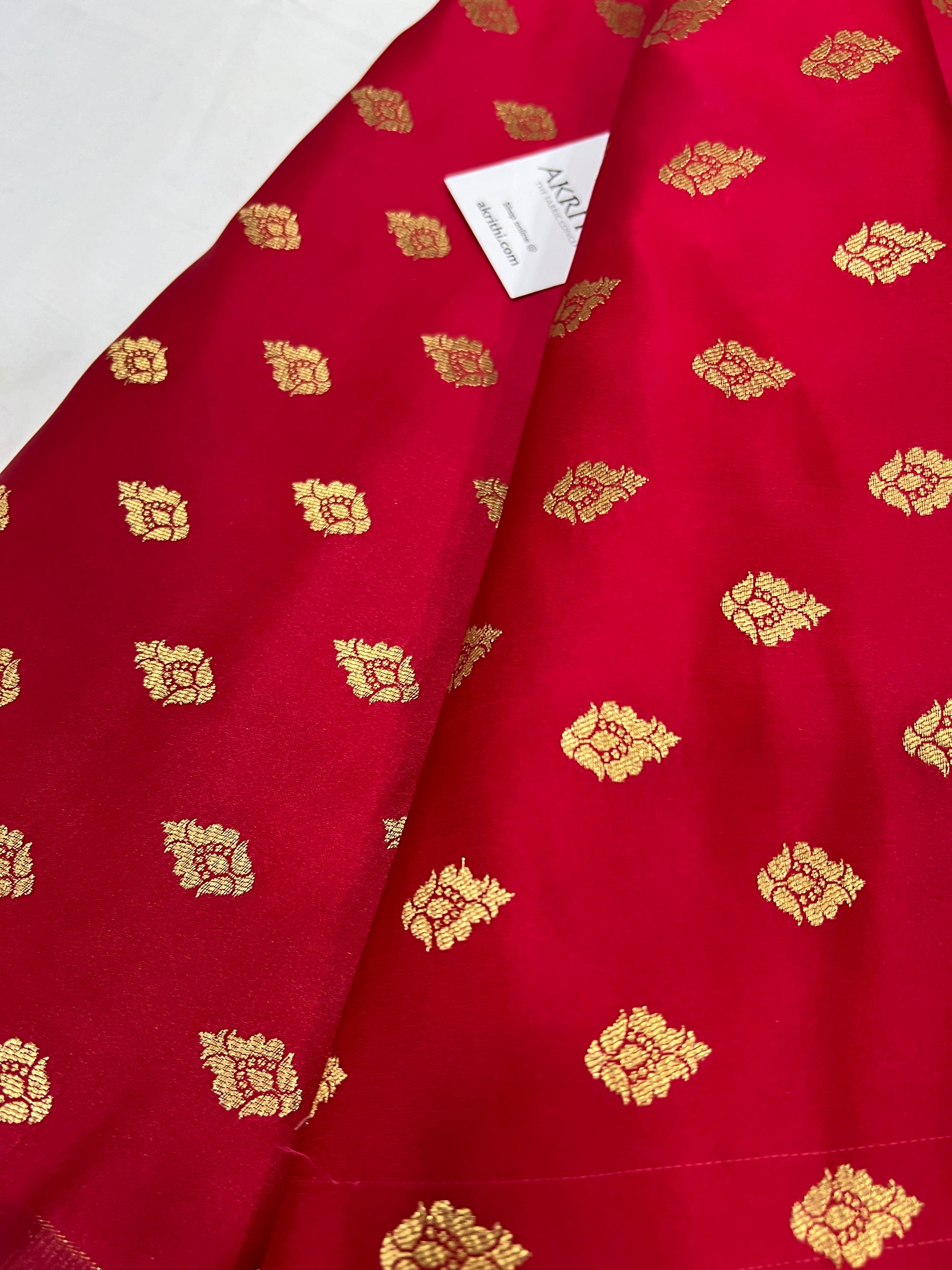 Pure Banarasi brocade fabric