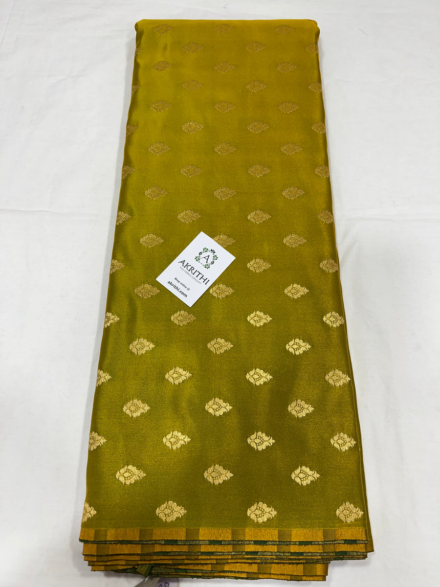 Pure Banarasi brocade fabric