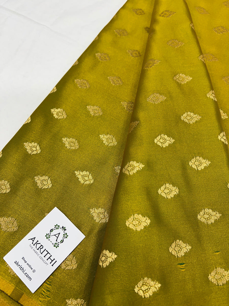 Pure Banarasi brocade fabric