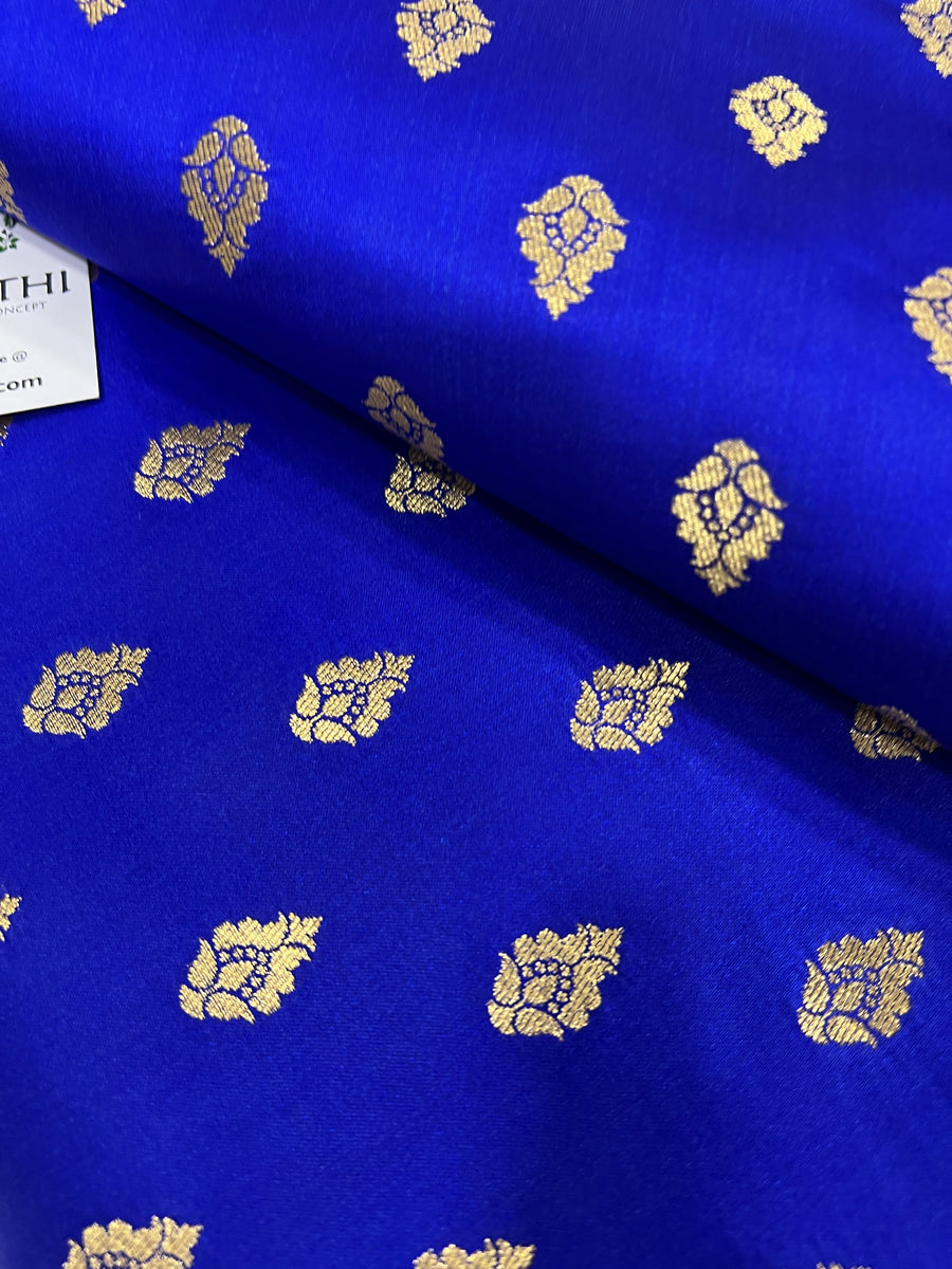 Pure Banarasi brocade fabric