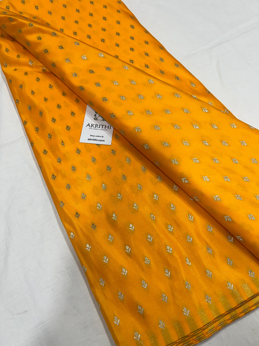 Pure Banarasi brocade fabric