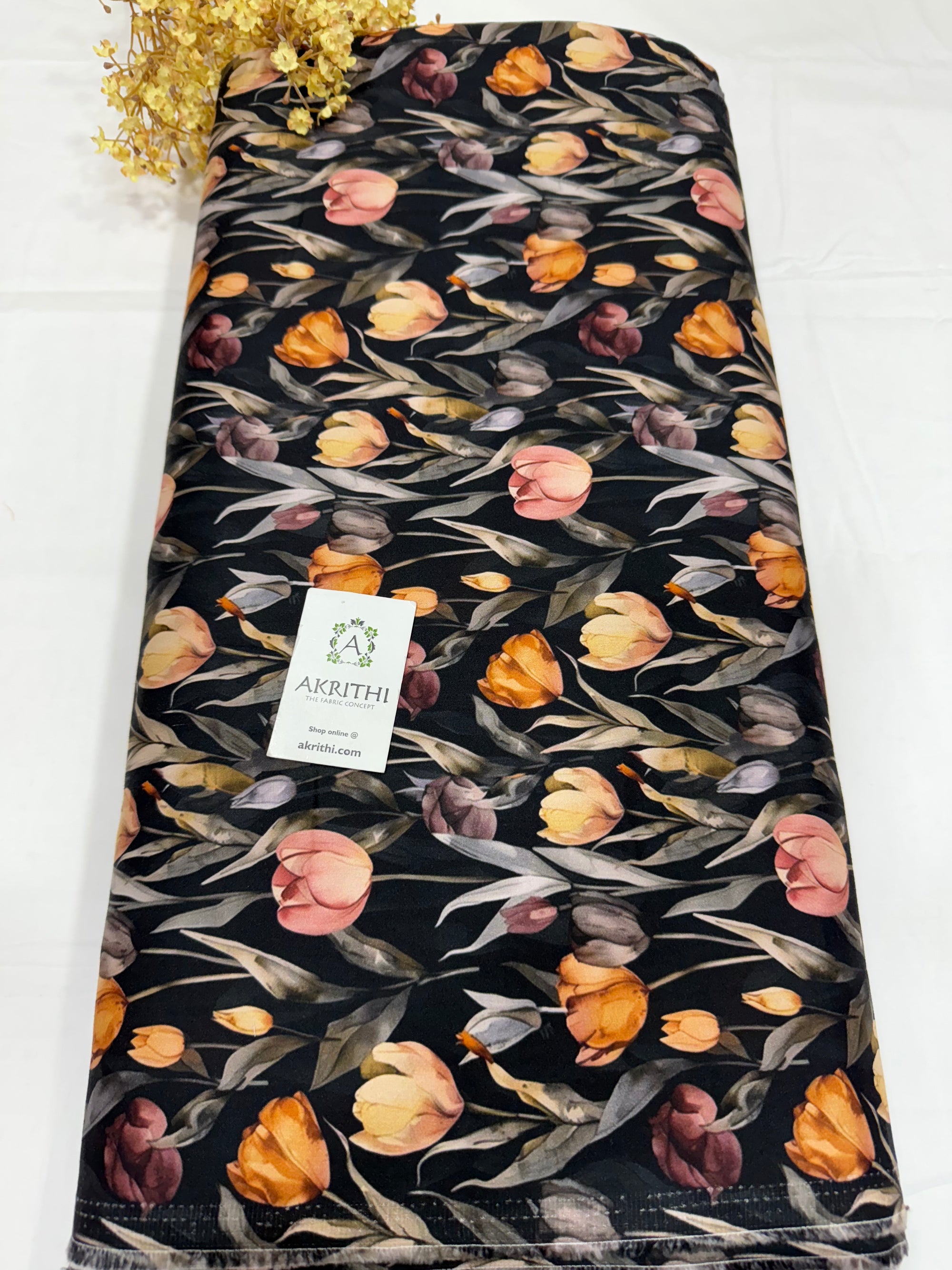 Digital Printed glazed pure cotton fabric