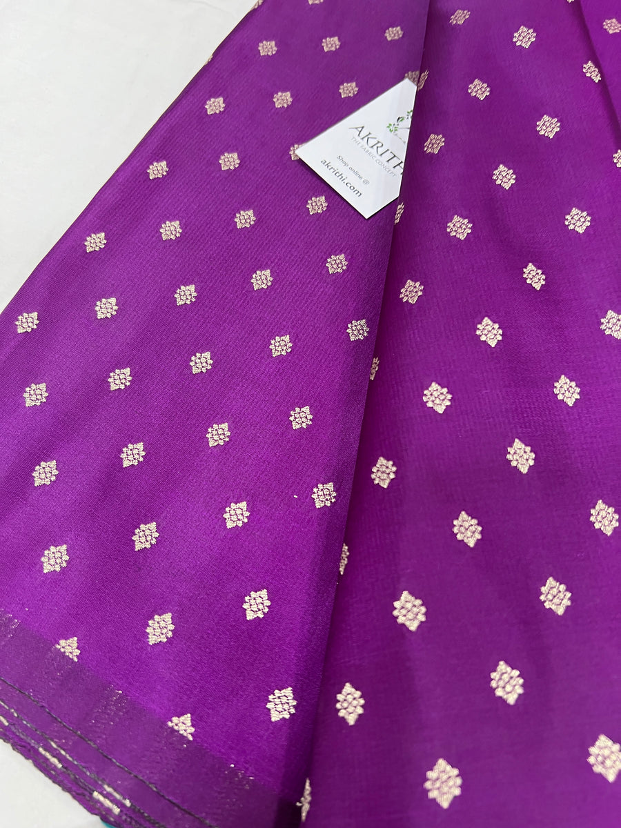 Pure Banarasi brocade fabric