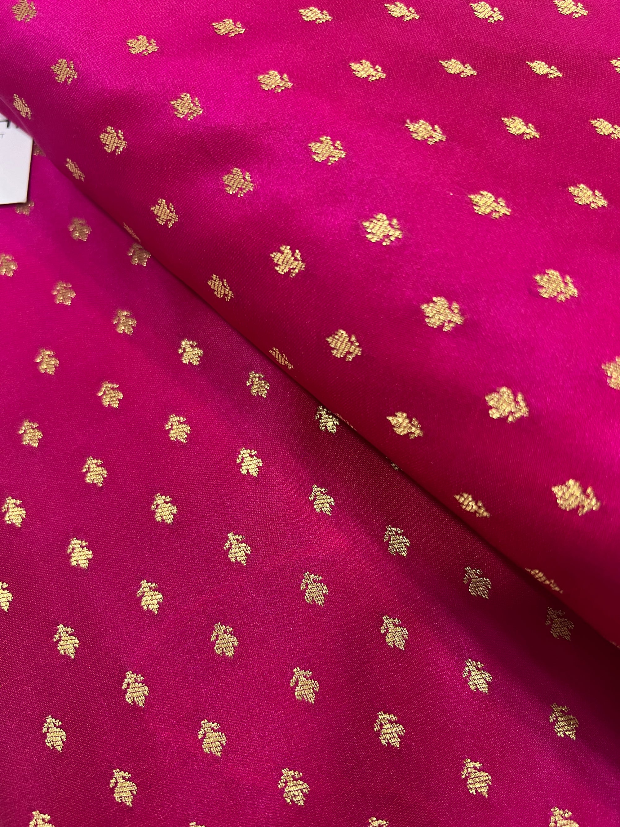 Pure Banarasi brocade fabric