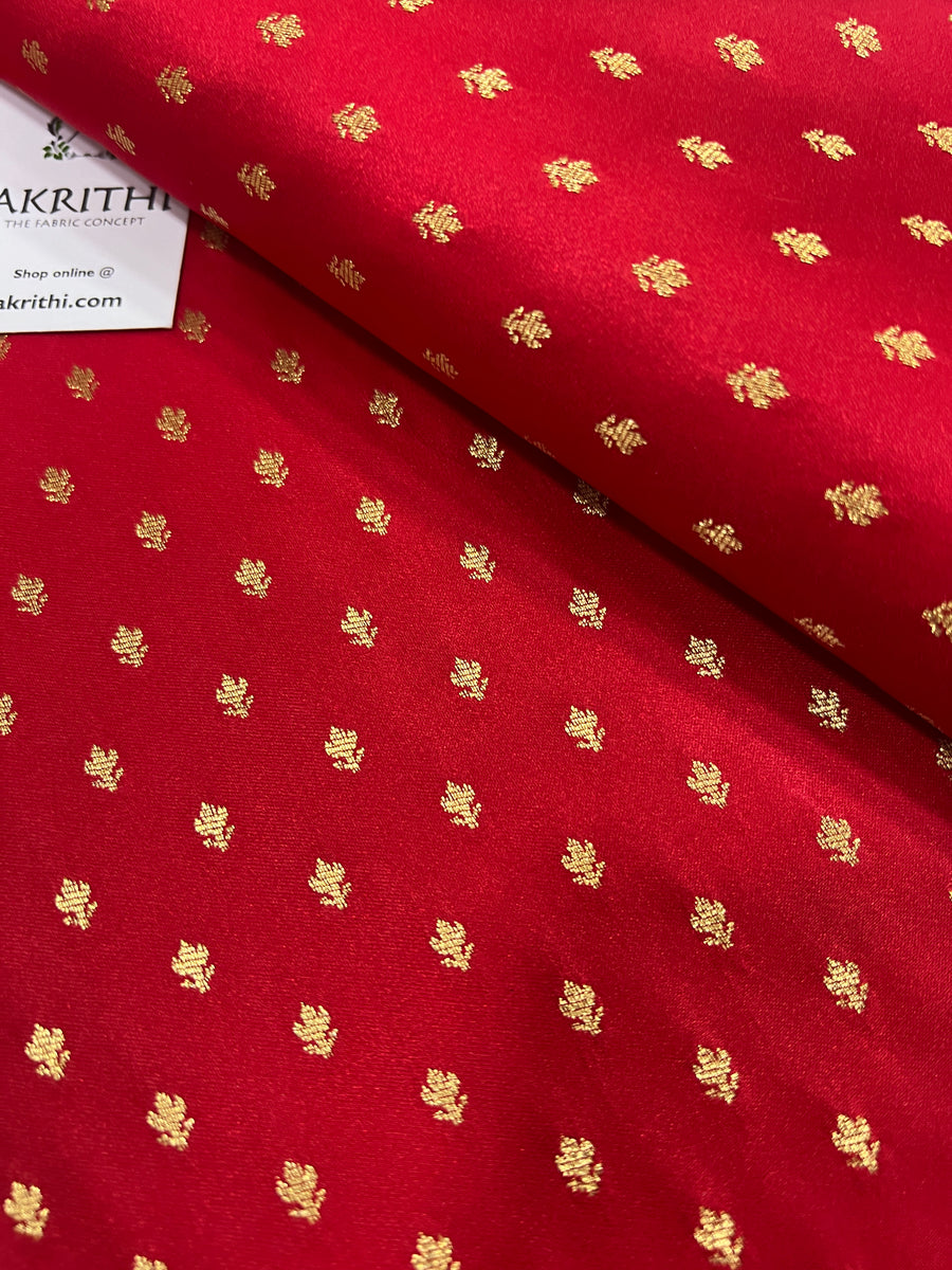 Pure Banarasi brocade fabric