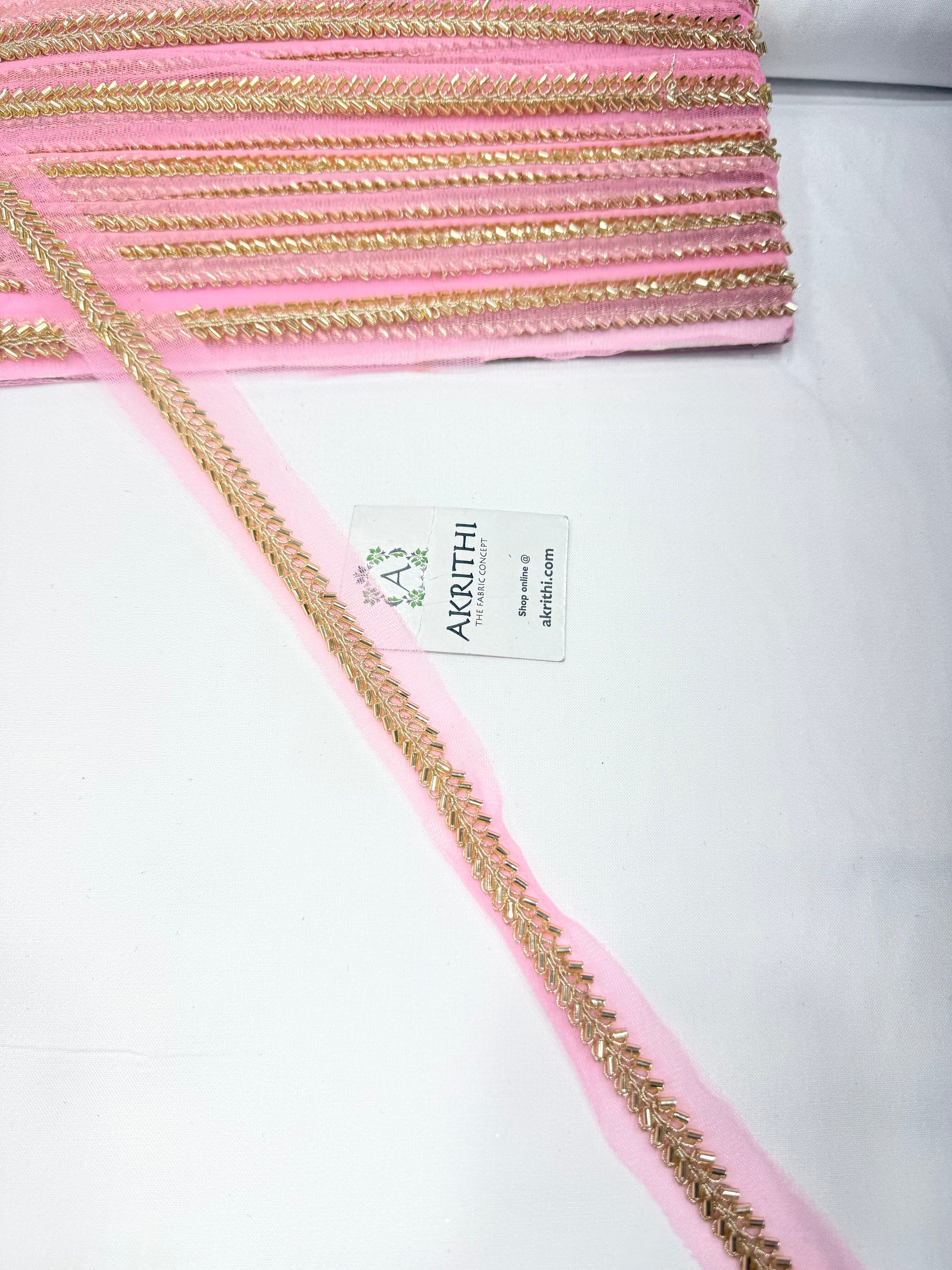 Embroidered lace 9 metres roll