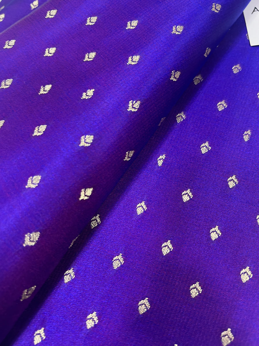 Pure Banarasi brocade fabric