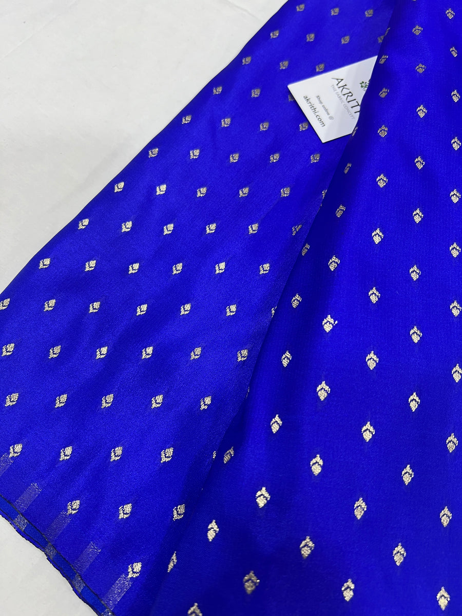 Pure Banarasi brocade fabric