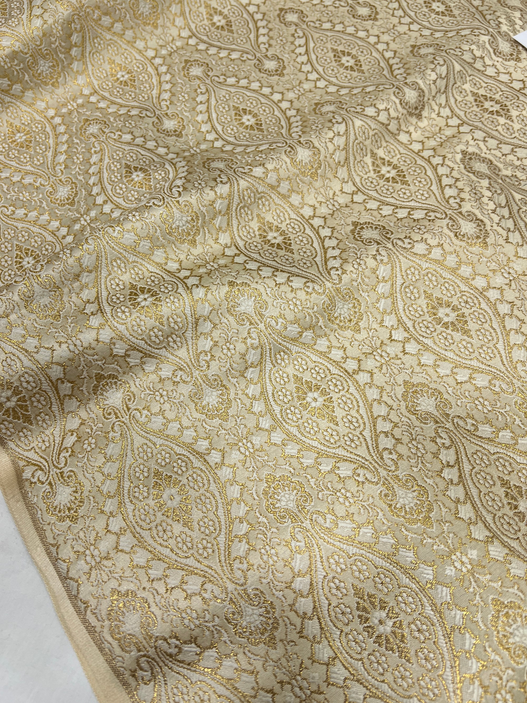 Pure Banarasi brocade fabric