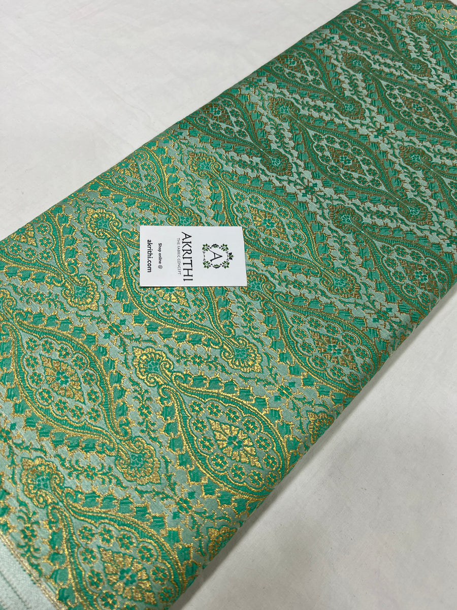 Pure Banarasi brocade fabric