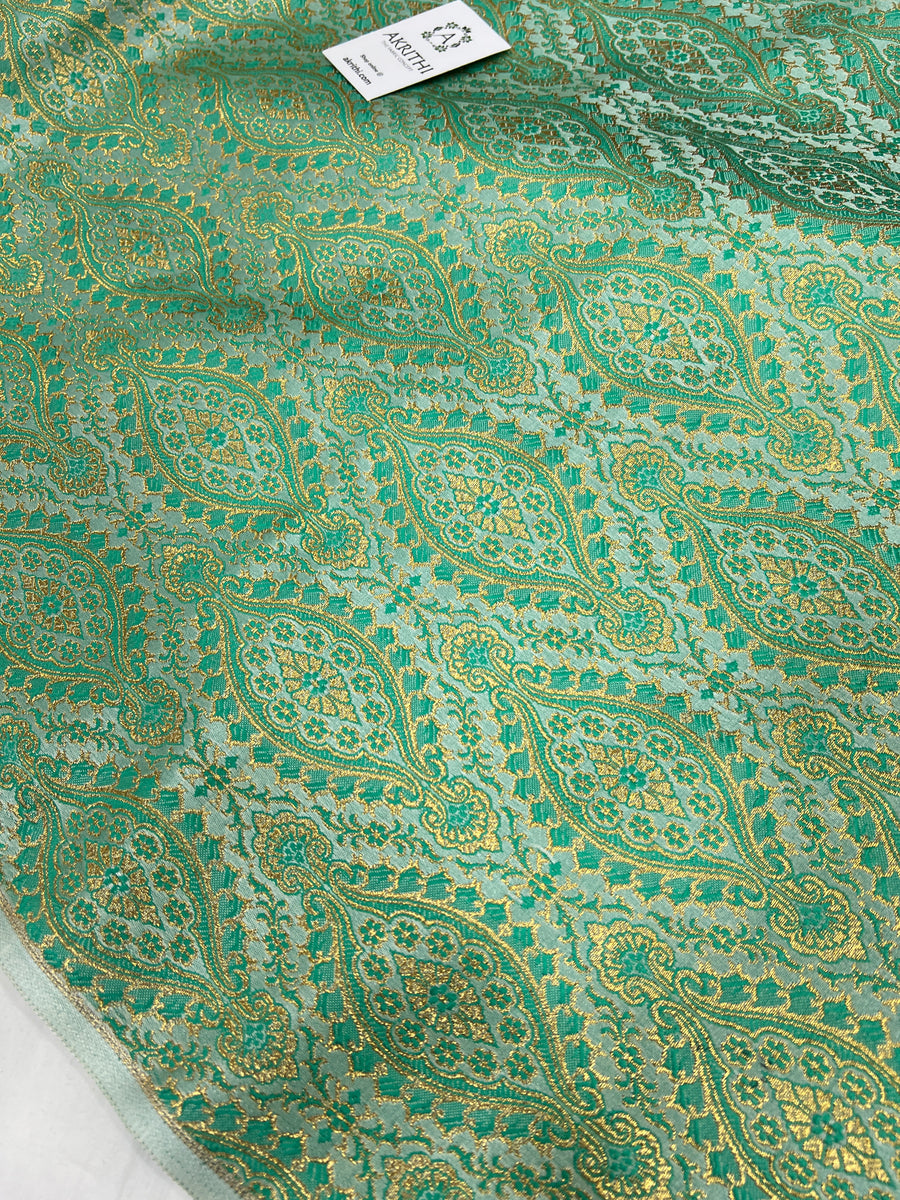 Pure Banarasi brocade fabric