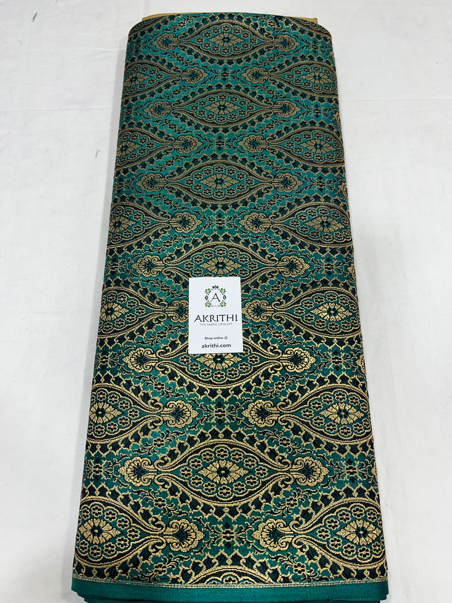 Pure Banarasi brocade fabric