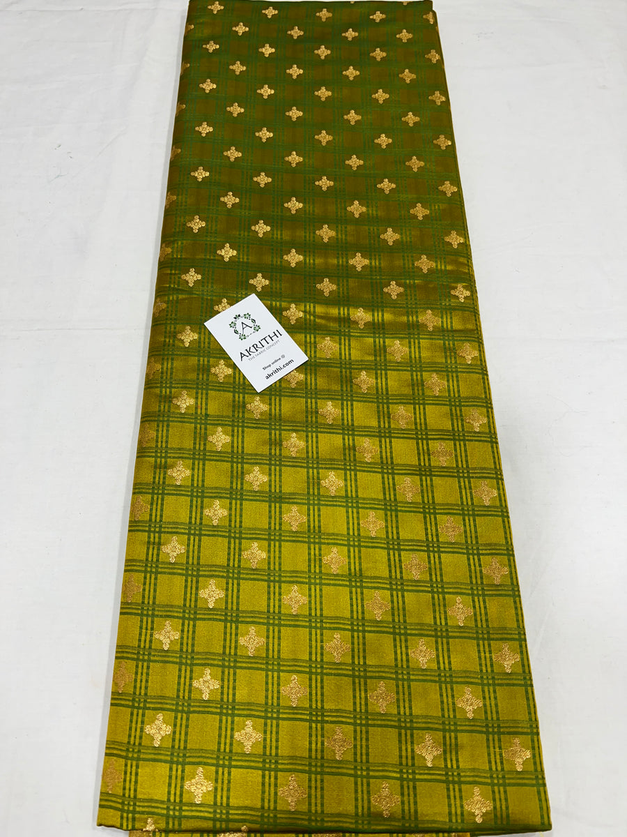 Pure Banarasi brocade fabric