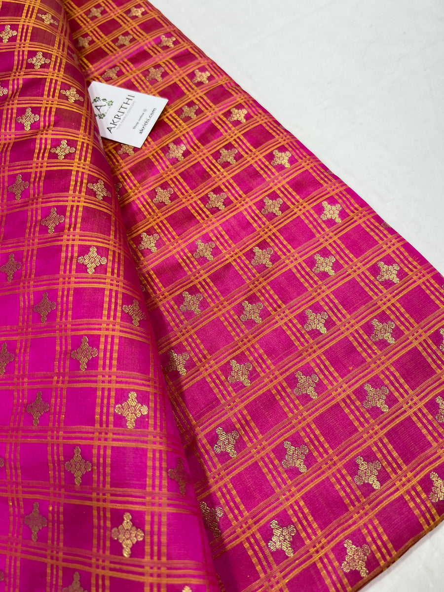 Pure Banarasi brocade fabric