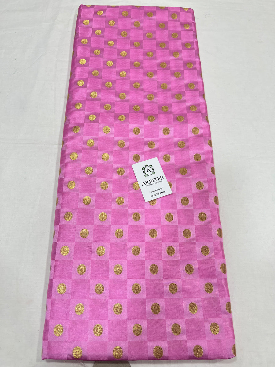 Pure Banarasi brocade fabric