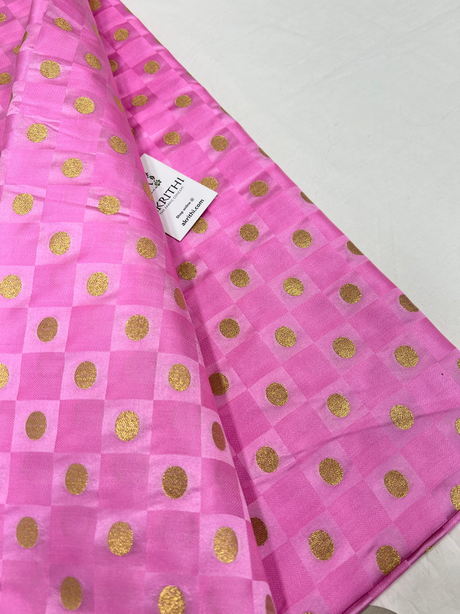 Pure Banarasi brocade fabric