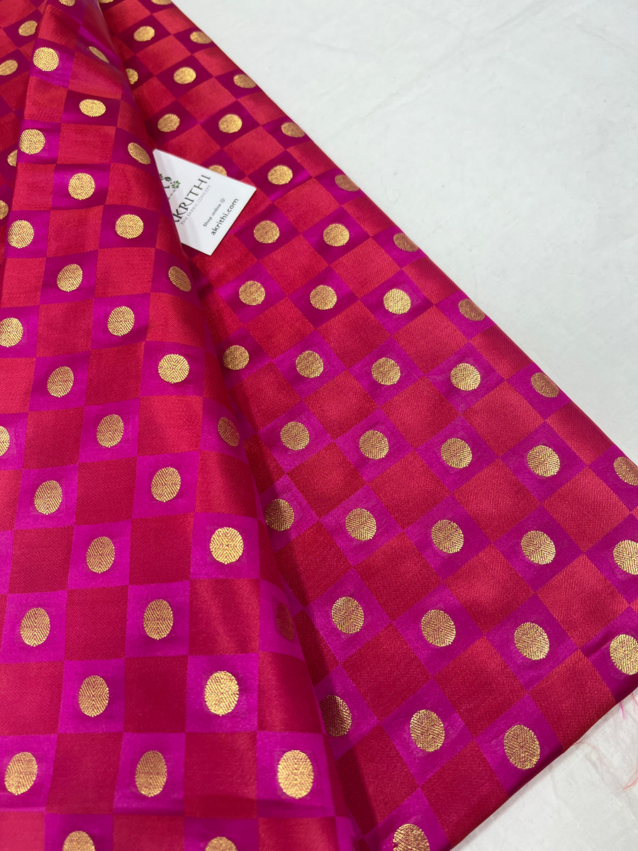 Pure Banarasi brocade fabric