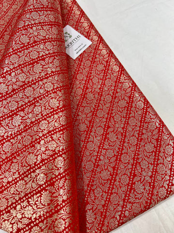 Pure Banarasi brocade fabric