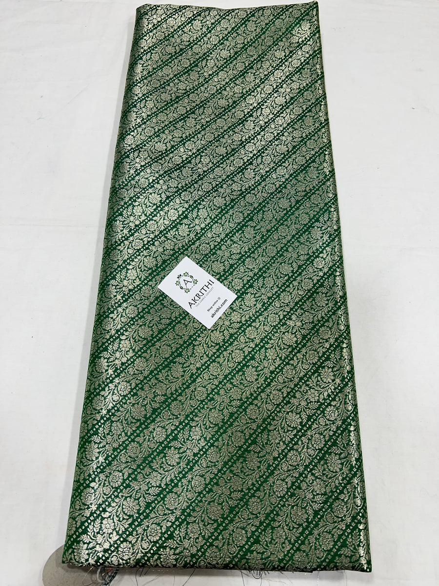 Pure Banarasi brocade fabric