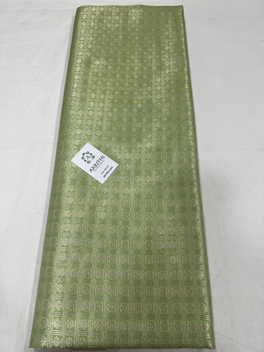 Pure Banarasi brocade fabric