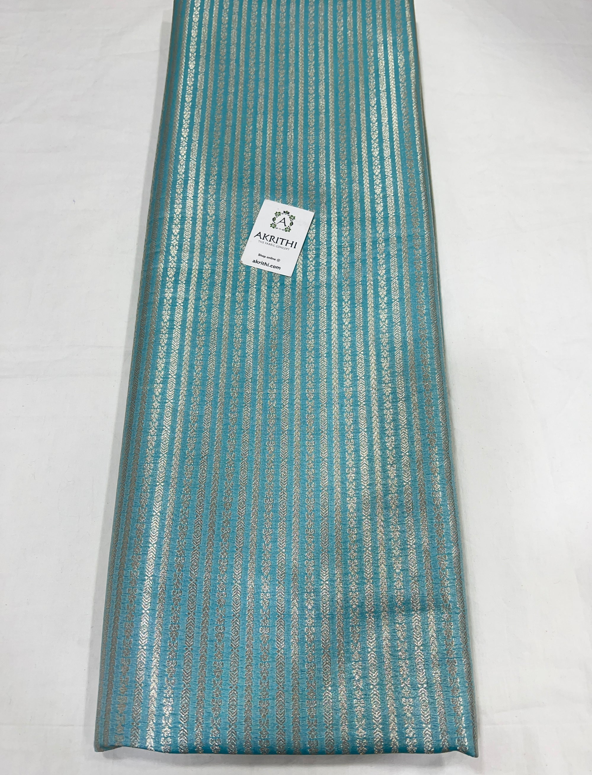 Pure Banarasi brocade fabric