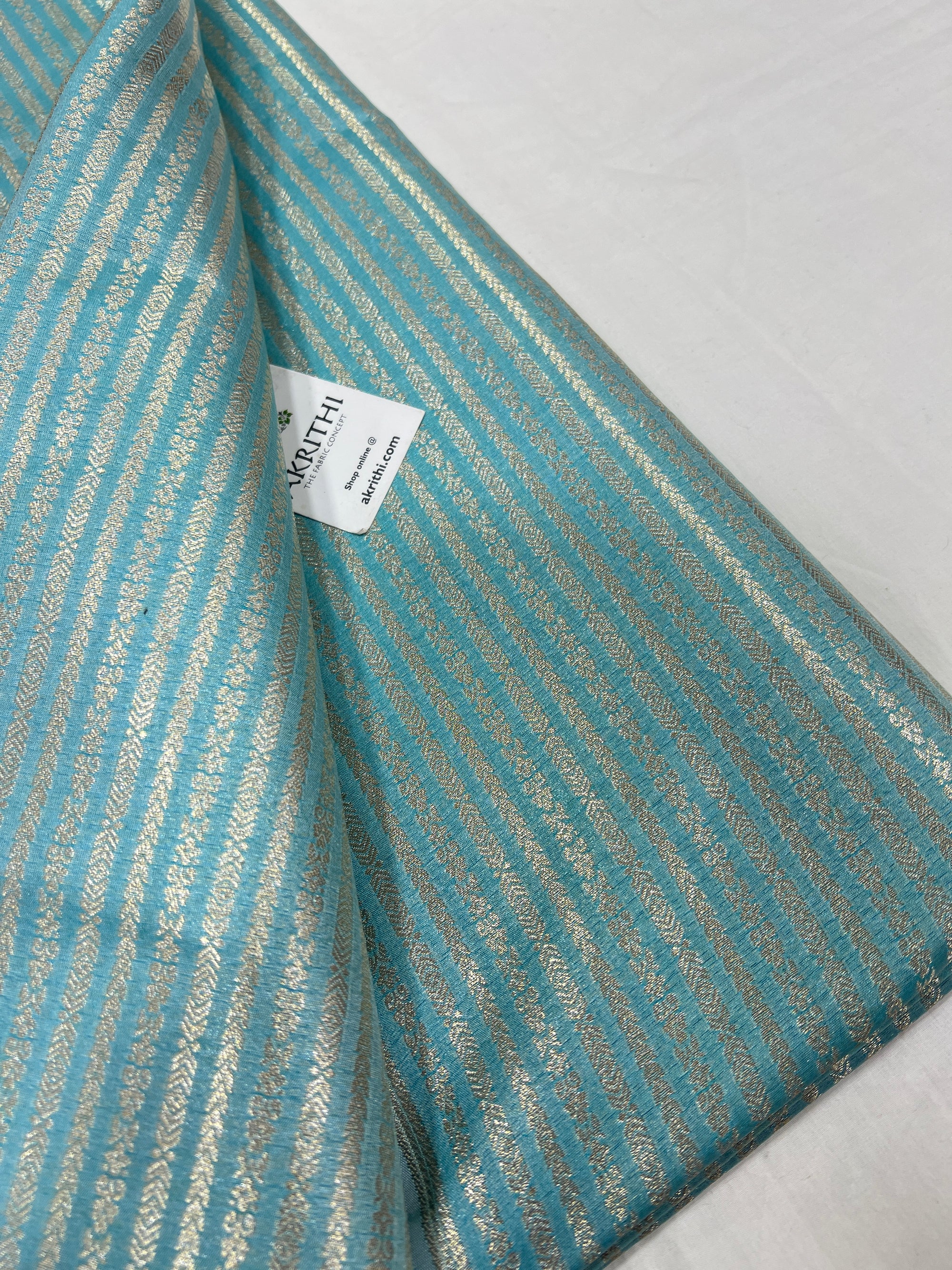 Pure Banarasi brocade fabric