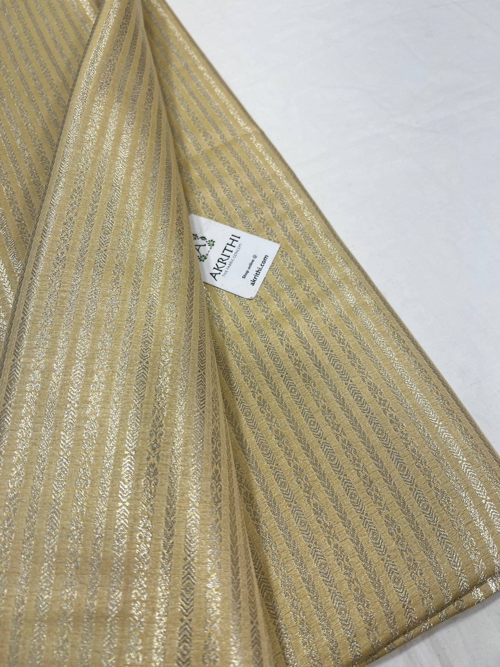 Pure Banarasi brocade fabric