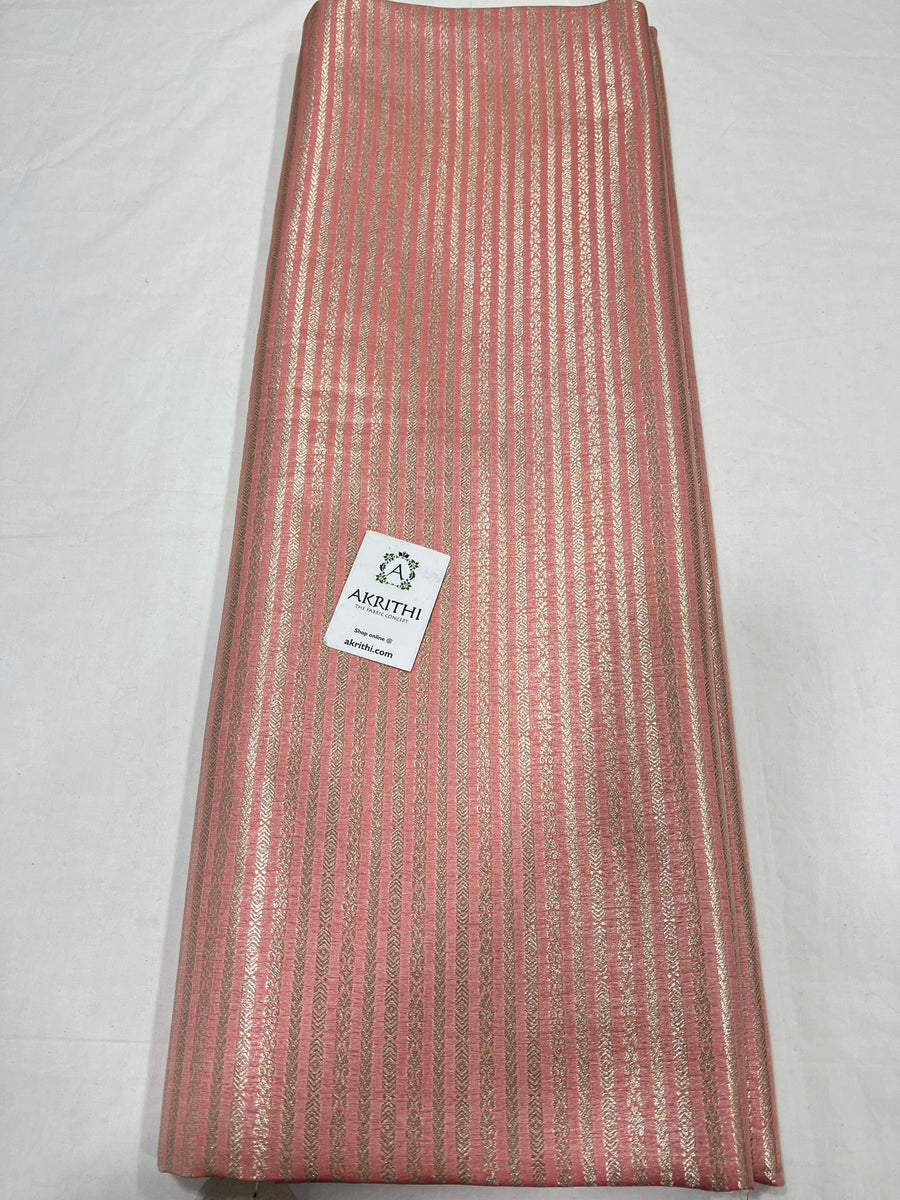 Pure Banarasi brocade fabric