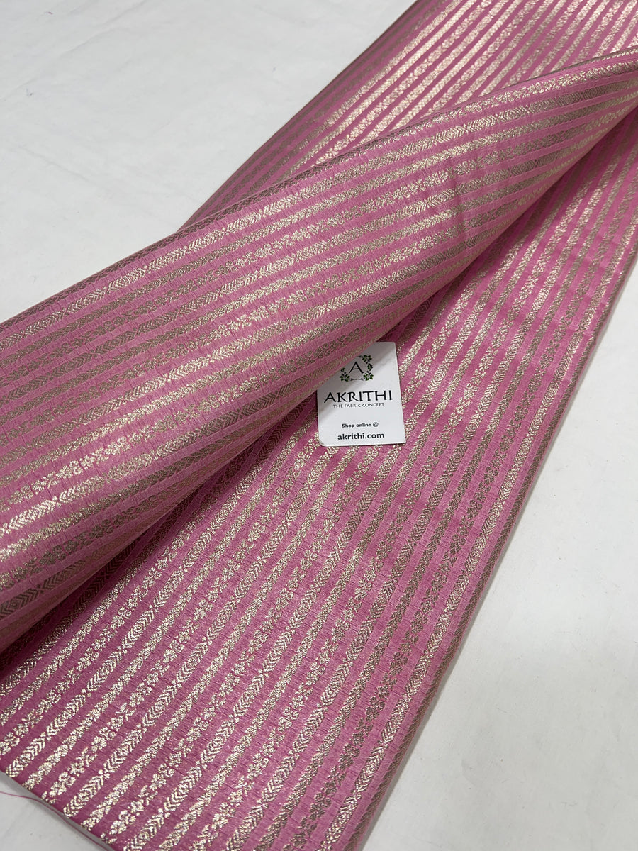 Pure Banarasi brocade fabric