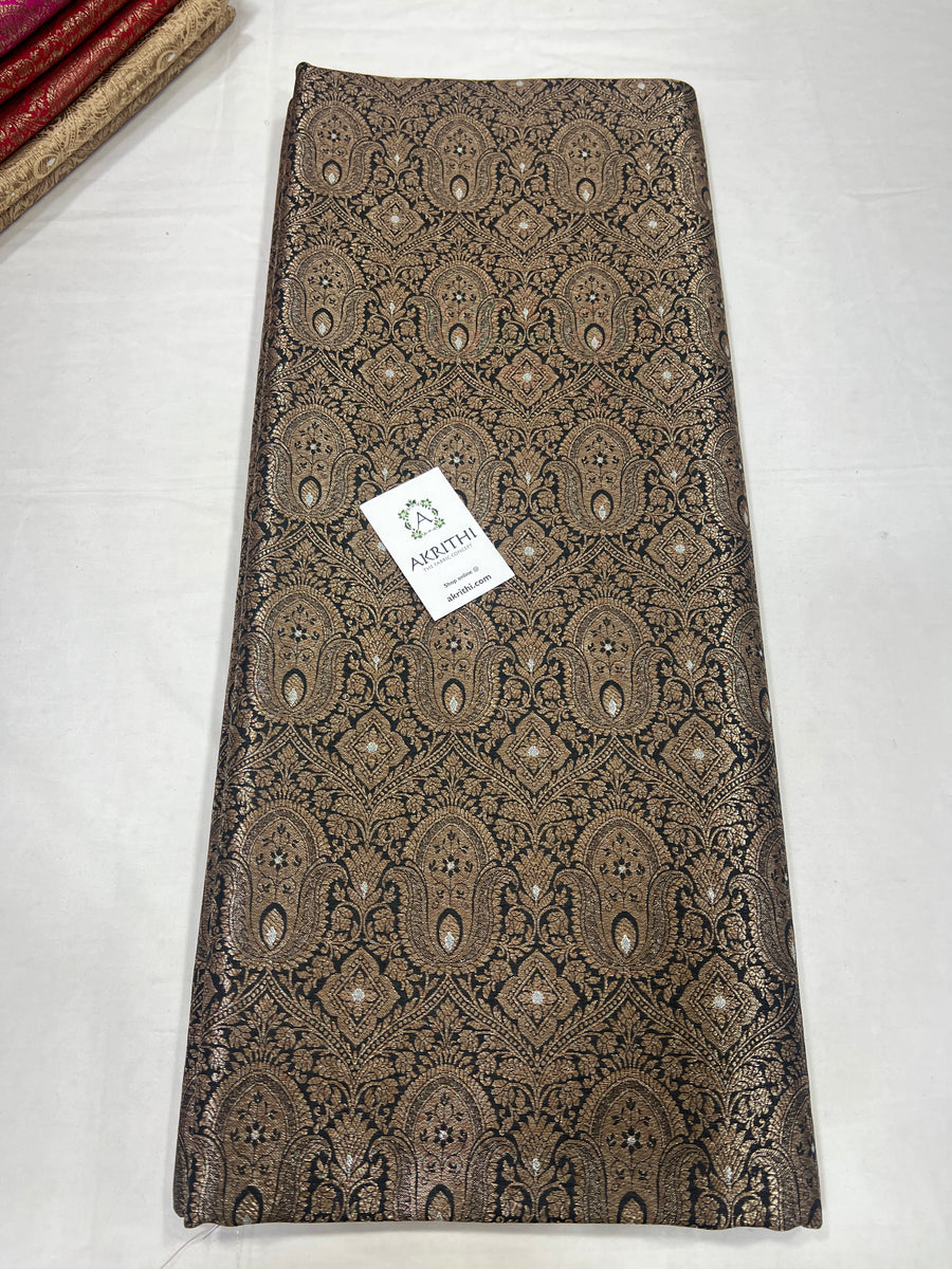 Pure Banarasi brocade fabric