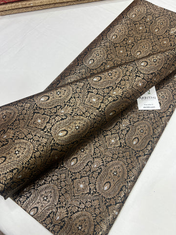 Pure Banarasi brocade fabric