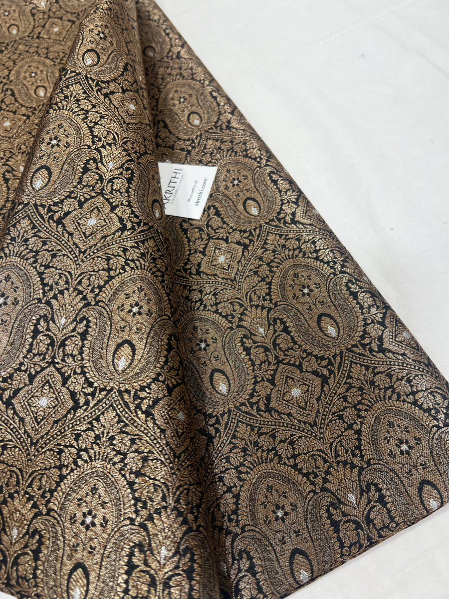 Pure Banarasi brocade fabric