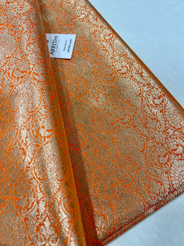 Pure Banarasi brocade fabric