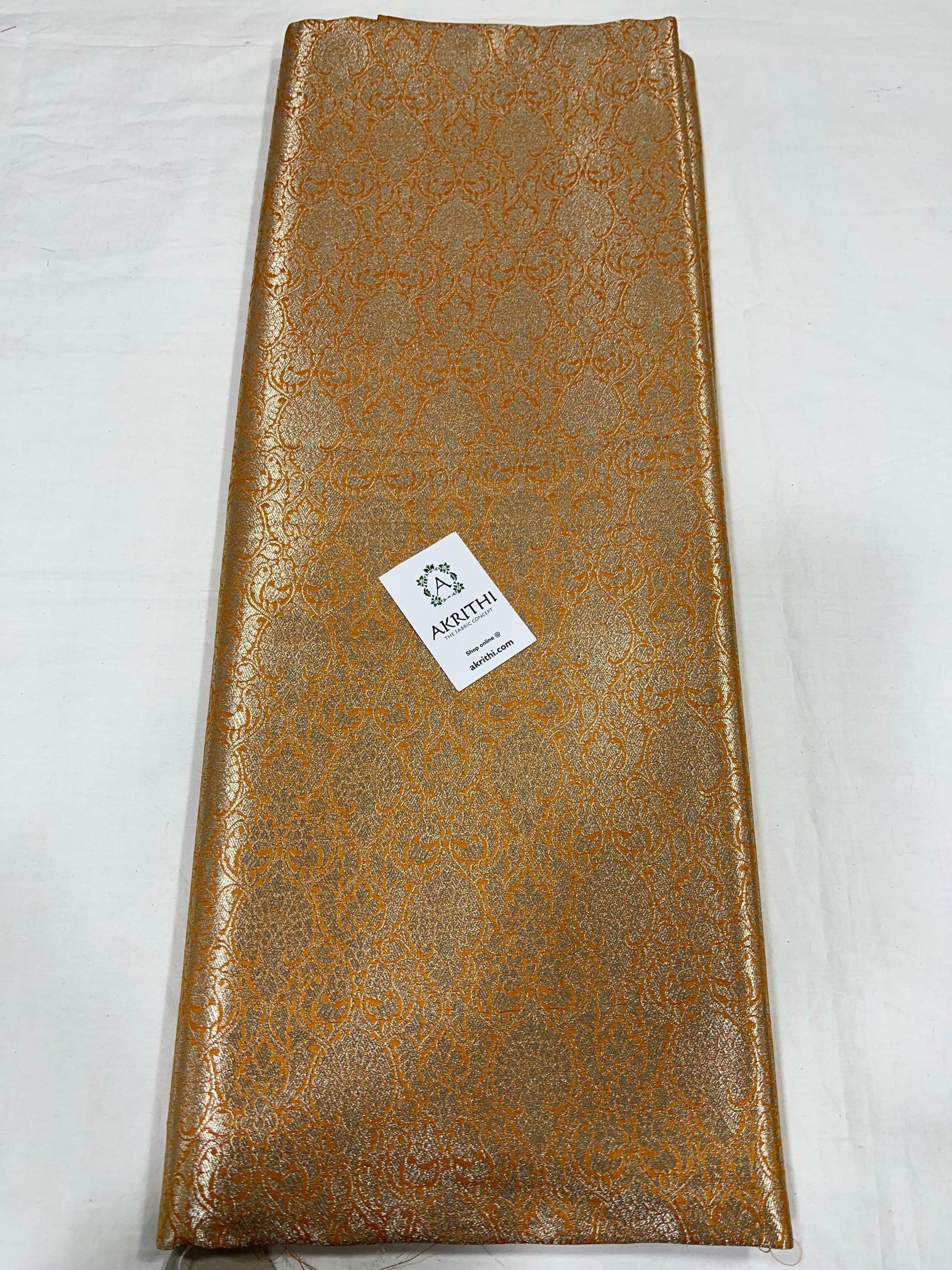 Pure Banarasi brocade fabric