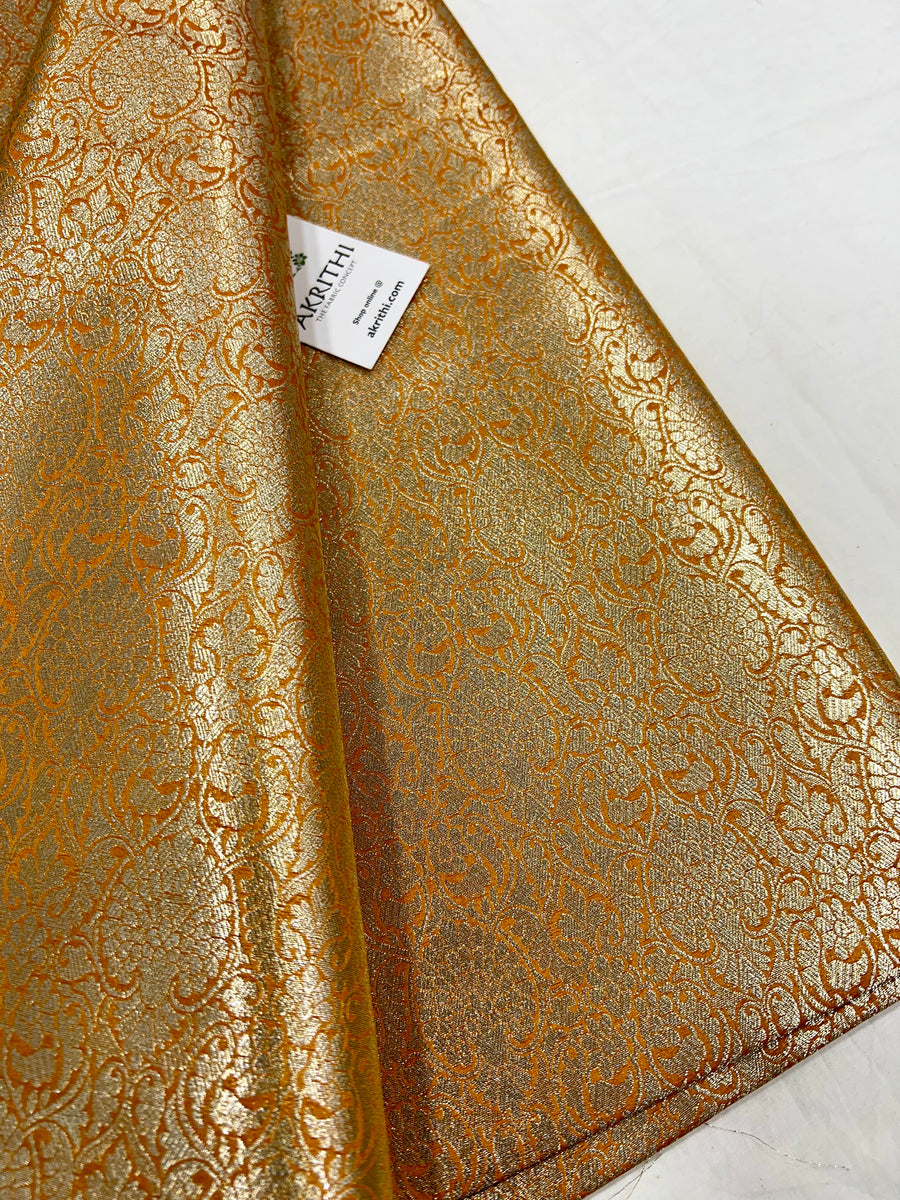 Pure Banarasi brocade fabric