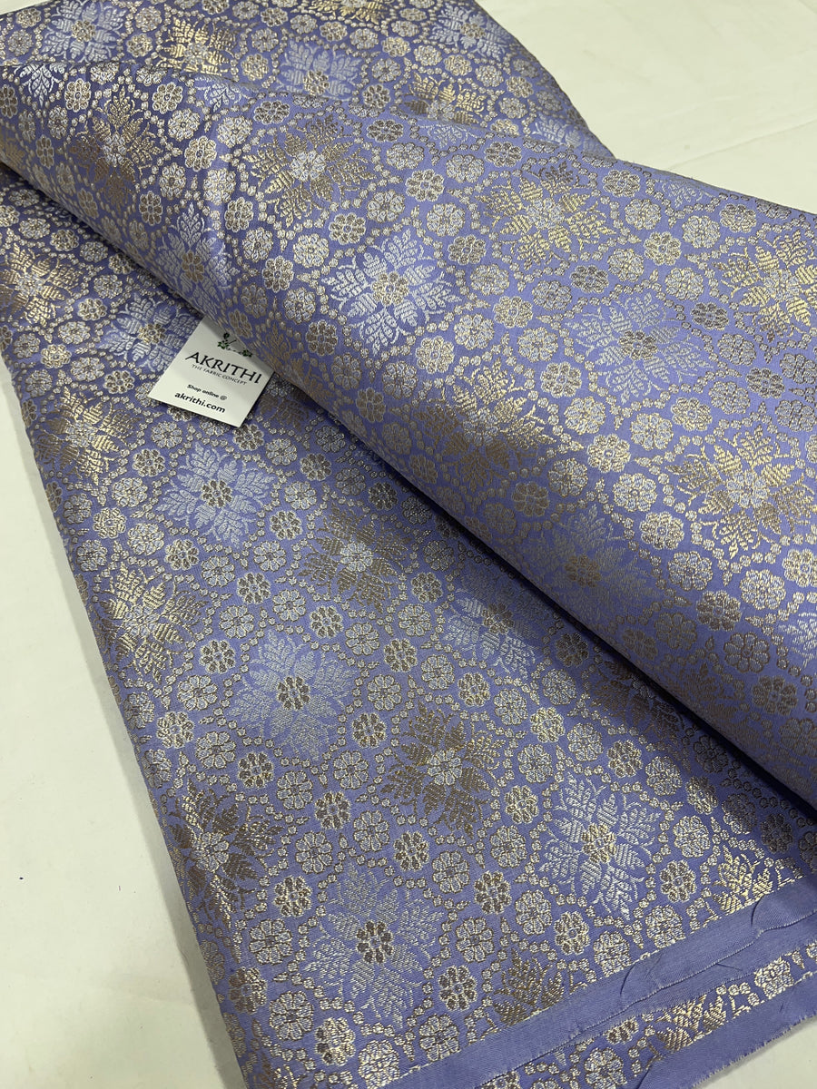 Pure Banarasi brocade fabric